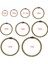 38MM Tarzı Yüksek Kaliteli Metal Halka Dosya Diy Albümler Gevşek Yapraklı Kitap Halkaları Açma Bağlama Malzemeleri Fotoğraf Albümü Ofis (Yurt Dışından) 2