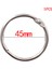 45MM Tarzı Yüksek Adetli Metal Halka Cilt Dıy Albümler Gevşek Yapraklı Kitap Halkaları Açma Ofis Bağlama Malzeme Fotoğraf Albümü (Yurt Dışından) 1