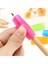 10 Paket 40 Adet Tarzı Çocuklar Için Silika Jel Yumuşak Kalem Tutucu Doğru Duruş Destekleyici Eğlenceli Kırtasiye Ürünü 0507 (Yurt Dışından) 3