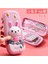 Tavşan Tarzı 3D Kalem Kutusu Eva Saklama Kutusu Sevimli Pembe Unicorn Karikatür Kalem Çantası Okul Çocuk Kız Erkek Kawaii Kırtasiye Hediye Torbası Silgi Tutucu (Yurt Dışından) 1
