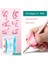 M3040D-PEMBE-6PCS Tarzı Professio Kalem Tutma Kalem Tutucu Yumuşak Silika Jel (Yurt Dışından) 1