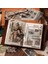 P Stili Retro Malzeme Kartı Not Defteri El Yapımı Malzeme Retro Kolaj Arka Plan Deko Kağıt Bullet Journal Aksesuarları (Yurt Dışından) 3