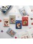 D Stili Bay Kağıt Kawaii Hayvanlı Mini Kaplı Kağıt Sticker Deko Çanta Minimalist Oyuncaklar Not Alma Puanları Bagaj Sanatsal Tarz Hatırlatıcı (Yurt Dışından) 2