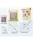 3.5 Inç Takım Elbise Tarzı El Yapımı Dikiş Desenleri Için Şeffaf Akrilik Quilting Şablonlar Kalıplar Patchwork Nakış El Sanatları Dıy Aracı (Yurt Dışından) 3