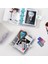 Pp Torba 10 Adet Tarzı 11CM x 10CM Mınkys Sevimli Parıltılı Taşlı Mini Cep 3 Halkalı Günlük Defter Ajanda Dıy Fotoğraf Kartı Bağlayıcı Kore Okul Kırtasiye(Yurt Dışından) 3