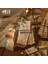 Mengdieyouji Tarzı Lot Not Defteri Yapışkan Notlar Fatura Seyahat Altın Kağıt Atık Defter Günlük Scrapbooking Etiketler Ofis Okul (Yurt Dışından) 5