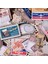 B Tarzı Junk Journal Deko Ofis Okul Malzemeleri Yaratıcı Kırtasiye Not Kağıtları Için Vintage Memo Kutulu Etiketler (Yurt Dışından) 5
