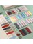 D Stili Mengta Morandi Macaron Yapışkan Notlar Memo Pad Günlük Kırtasiye Pulları Scrapbook Dekoratif Retro Indeks N Defa Yapışkanlı (Yurt Dışından) 2