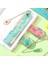 Niuyouguobaobao Stili Kawaii Lazer Kız Çizim Şablon Dantel Dikiş Cetveli Ofis Okul Kırtasiye Su Kum Kitap Ayracı Cetvel Yağ Akışı Kum (Yurt Dışından) 5