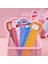 Kahverengi 5 Adet Tarzı Karikatür Pet Düz Cetvel Kitap Ayracı Boyama 12CM Ölçek Cetvel Bükülebilir Öğren Kawaii Kırtasiye Ofis Okul Malzemeleri (Yurt Dışından) 4