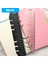 Siyah-A6-3pcs Tarzı Kw-Trio Yaratıcı Spiral Defter Ayraç Cetvel Indeks Cetveli Separator Mark Esnek Ölçüm Taşınabilir A5 A6 A7 Cetvel (Yurt Dışından) 3