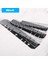 Siyah-A6-3pcs Tarzı Kw-Trio Yaratıcı Spiral Defter Ayraç Cetvel Indeks Cetveli Separator Mark Esnek Ölçüm Taşınabilir A5 A6 A7 Cetvel (Yurt Dışından) 5