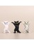 5 Adet Kedi ve Tabut Stili 5 Adet Japon Kedi Kalemlik Siyah Kedi Tabut Askı Taşıma Sevimli Süs Hayvan Heykeli El Yapımı Ev Dekorasyon Kedi Bebekleri (Yurt Dışından) 4