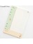 Cornell Notları Stili A6 Filofax Günlük Planlayıcı Iç Sayfaları Yedek Ofis Aksesuarı A5 A6 Spiral Defter Dolgu Kağıdı (Yurt Dışından) 1