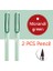 Morandi Yeşil-2pcs Tarzı 2 Adet Morandi Renkli Sonsuz Kalem, Sınırsız Yazma, Makaron Renkli Sanat Çizim Aracı, Okul Malzemeleri, Okul Kırtasiye (Yurt Dışından) 1