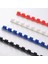 Kırmızı-6mm Tarzı Delik Bağlama Halkası Sıkıştırılabilir Spiral Spiral Defter Albüm Bağlama Önlükler Pvc Binder Halkaları Defter Ofis Malzemesi (Yurt Dışından) 5