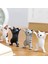 5 Adet Kedi ve Tabut Stili Sevimli Japon Kedi Kalemlik Siyah Kedi Tabut Taşıyan Askı Sevimli Dekorasyon Hayvan Heykeli El Yapımı Ev Dekor Kedi Bebekleri (Yurt Dışından) 3