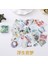 No.9 Tarzı Küçük Karikatür Kağıt Sticker Dekorasyon Çıkartma Dıy Albüm Scrapbooking Mühür Sticker Kawaii Kırtasiye Hediye Malzeme (Yurt Dışından) 4