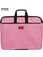 Type1-Pembe Stili A4 Boyutlu Çift Katmanlı Dosya Çantası Oxford Kumaş Büyük Kapasiteli Su Geçirmez Dosya Klasörü Tutmaç Fermuar Tuval Iş Kitap Dosyası (Yurt Dışından) 1