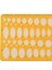 No.12 Tarzı 25 cm Elips Oval Şablon Şablon Sanat Tasarım Çizim Yardım Aracı Derece Okul Matematik Cetveli (Yurt Dışından) 2