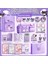 Kuromi Kırtasiye Seti Hediye Kutusu Sanrio Bundle (Yurt Dışından) 1