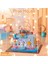 Gökkuşağı Şeker Evi Sokak Yapı Taşları Yapboz Puzzle Çocuk Oyuncakları (Yurt Dışından) 1