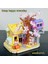 Sokak Sahnesi Yapı Taşları Puzzle Montajı Çocuk Oyuncakları Kulübe Modeli Süsler (Yurt Dışından) 1