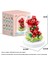Çiçek Yapı Taşları Perpetual Çiçek Puzzle Oyuncak Dekorasyon Doğum Günü Hediyesi (Yurt Dışından) 1