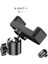 Evrensel Tripod Dağı Cep Telefonu Tutucu Klip Standı Selfie Stick Xiaomi 360 Döndür Kamera Braketi Için 1/4 Vidalı Bilyalı Kafa Adaptörü Set (Yurt Dışından) 1