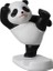 Iç Mekan Için Panda Figürinler Evrensel Cep Cep Telefonu Standı Tutucu Modern Reçine Heykel Heykeli Ev Ofis Masası Dekorub (Yurt Dışından) 1