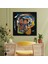 Tekli Kare Kanvas Jean-Michel Basquiat Head Figure 1