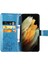 Samsung Galaxy S21 Ultra Flip Kapak Için Kılıf Kısa Kayış Dört Yapraklı Yonca (Yurt Dışından) 5