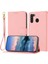 Samsung Galaxy A21 Için Telefon Kılıfı Cüzdan Pu Deri Flip Folio Litchi Kart (Yurt Dışından) 1