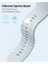 Samsung Watch 46MM Gear S3 22MM Honor Magic 2 46MM Kordon Dekoratif Örgü Çizgili Spor Silikon Kayış 4