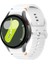Huawei Watch Gt Gt2 Gt3 Gt4 42MM/HONOR Magic 2 20MM Kordon Dekoratif Örgü Çizgili Spor Silikon Kayış 1