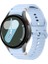 Haylou Rt LS05S Dt3 Mate Qcy Gtc C4U C1 22MM Kordon Dekoratif Örgü Çizgili Spor Silikon Kayış 1