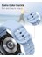 Haylou Rt LS05S Dt3 Mate Qcy Gtc C4U C1 22MM Kordon Dekoratif Örgü Çizgili Spor Silikon Kayış 5