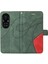 Huawei P50 Pro Pu Deri Flip Folio Kılıf Kickstand Koruyucu (Yurt Dışından) 2