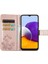 Samsung Galaxy A22 5g Için Kılıf Zarif Iş Dört Yapraklı Yonca Deri (Yurt Dışından) 4