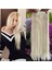 Platin Yarımay +2 Yan Düz Çıt Çıt 65 cm 2
