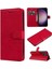Kart Yuvası Klasik Düz Renk ile Samsung Galaxy S24 Ultra Için Flip Case (Yurt Dışından) 1