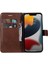 Kart Yuvası ile iphone 14 Için Flip Case Artı Deri Klasik (Yurt Dışından) 4