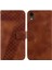 Iphone Xr Cüzdan Pu Deri Kabartmalı Desen Kart Yuvası Flip Telefon Kılıfı (Yurt Dışından) 1