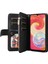 Kart Yuvası Standı Dokuz Kart Yuvaları Fermuar ile Samsung Galaxy A04E Için Kılıf (Yurt Dışından) 4