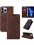 Iphone 13 Için Kılıf Pro Max Pu Deri Koruyucu Manyetik Folio Cüzdan (Yurt Dışından) 1