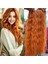 Bakır Yarımay +2 Yan Dalgalı Çıt Çıt - 65 cm Fiber Sentetik 1