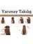 Yarımay+2 Yan Kızıl Düz Çıt Çıt -75 cm 3