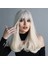 Soğuk Sarı Perçemli Vip Saç Peruk 4