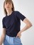 Kadın Lacivert Regular Fit Basic Kazak 3