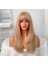 Medikal Özel Karamel Perçemli Peruk 3